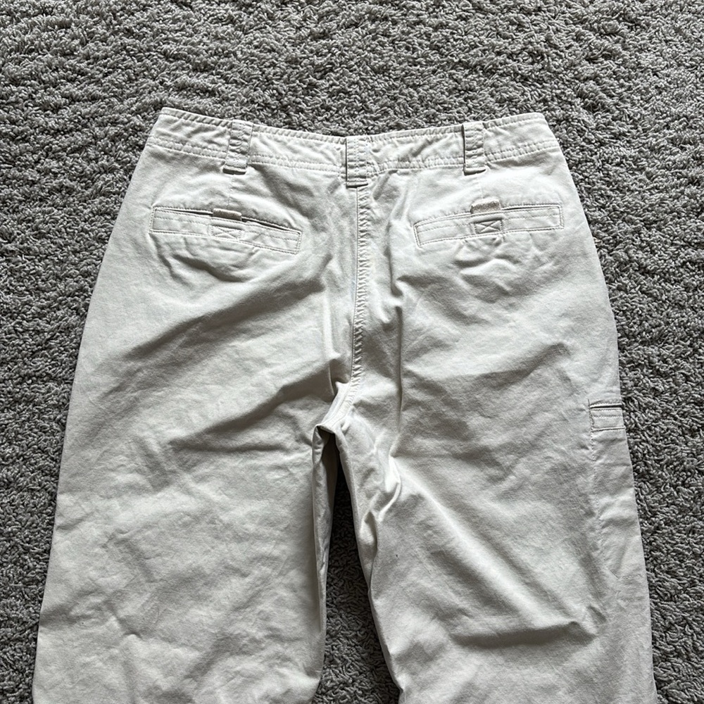 L.L. Bean Cream Easy Cotton Chino Pants - Picture 11 of 13
